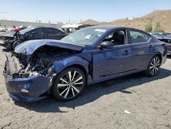 Salvage cars for sale at Colton, CA auction: 2022 Nissan Altima SR