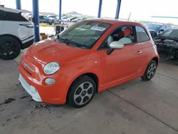 Vehiculos salvage en venta de Copart Phoenix, AZ: 2014 Fiat 500 Electric