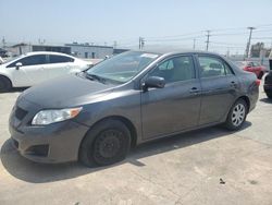 Salvage cars for sale from Copart Sun Valley, CA: 2009 Toyota Corolla Base