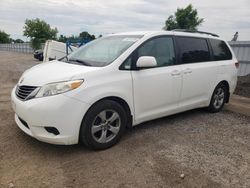 Salvage cars for sale at London, ON auction: 2012 Toyota Sienna LE