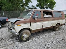 Ford Econoline e350 Super Duty salvage cars for sale: 1990 Ford Econoline E350 Super Duty