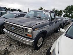 Salvage cars for sale at Loganville, GA auction: 1985 Ford F150