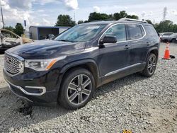 Vehiculos salvage en venta de Copart Mebane, NC: 2018 GMC Acadia Denali