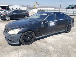 Salvage cars for sale at Sun Valley, CA auction: 2007 Mercedes-Benz S 550