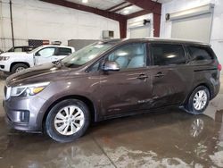 Vehiculos salvage en venta de Copart Avon, MN: 2015 KIA Sedona LX