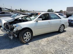 Salvage cars for sale at Mentone, CA auction: 2005 Toyota Camry LE