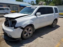 Honda salvage cars for sale: 2012 Honda Pilot Exln