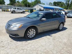 Salvage cars for sale at Wichita, KS auction: 2013 Chrysler 200 Touring