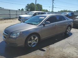 Chevrolet salvage cars for sale: 2011 Chevrolet Malibu 2LT