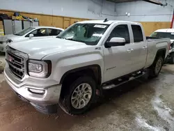 Salvage cars for sale at Kincheloe, MI auction: 2016 GMC Sierra K1500 SLE