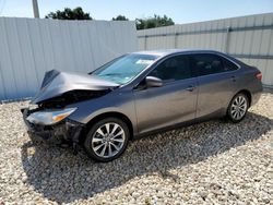 Salvage cars for sale at New Braunfels, TX auction: 2017 Toyota Camry LE