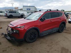 Salvage cars for sale at Colorado Springs, CO auction: 2022 Hyundai Santa FE SEL