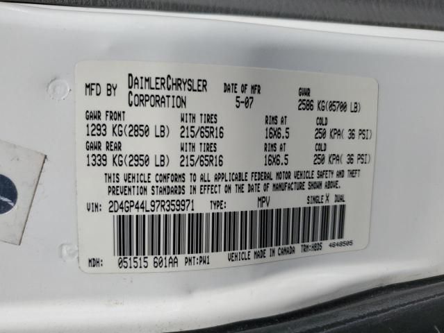 2007 Dodge Grand Caravan SXT