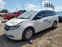 Salvage cars for sale at Columbus, OH auction: 2015 Honda Odyssey LX