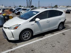 Salvage cars for sale at Van Nuys, CA auction: 2015 Toyota Prius V