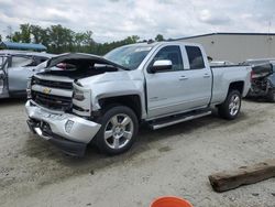 Salvage cars for sale at Spartanburg, SC auction: 2018 Chevrolet Silverado K1500 LT