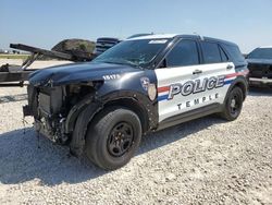 Salvage cars for sale at Temple, TX auction: 2020 Ford Explorer Police Interceptor