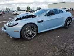 Salvage cars for sale at Rocky View County, AB auction: 2015 Aston Martin V8 Vantage