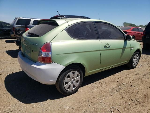 2010 Hyundai Accent Blue