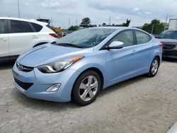 Salvage cars for sale at Cahokia Heights, IL auction: 2012 Hyundai Elantra GLS