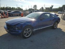 Ford salvage cars for sale: 2005 Ford Mustang