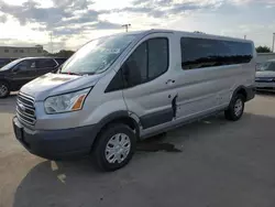 Salvage cars for sale at Wilmer, TX auction: 2017 Ford Transit T-350