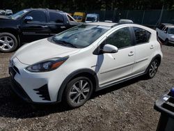 Salvage cars for sale from Copart Graham, WA: 2018 Toyota Prius C