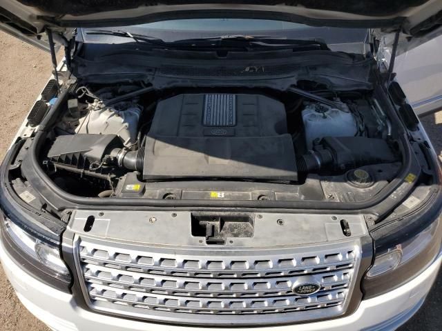 2016 Land Rover Range Rover HSE