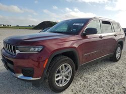 Salvage cars for sale at Taylor, TX auction: 2024 Jeep Grand Cherokee L Laredo