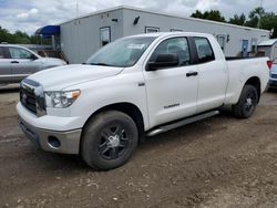 Salvage cars for sale from Copart Lyman, ME: 2008 Toyota Tundra Double Cab