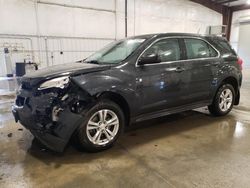 Salvage cars for sale from Copart Avon, MN: 2014 Chevrolet Equinox LS