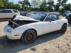 Salvage cars for sale from Copart Hampton, VA: 1990 Mazda MX-5 Miata