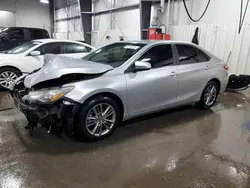 Salvage cars for sale at Ham Lake, MN auction: 2015 Toyota Camry LE