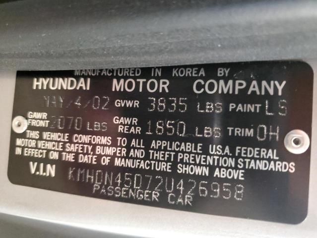 2002 Hyundai Elantra GLS