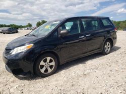 Salvage cars for sale at West Warren, MA auction: 2012 Toyota Sienna