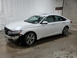Salvage cars for sale at Leroy, NY auction: 2018 Honda Accord Touring