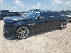 Salvage cars for sale at Houston, TX auction: 2013 Jaguar XJL Portfolio