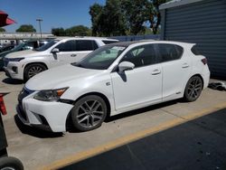 Salvage cars for sale at Sacramento, CA auction: 2015 Lexus CT 200