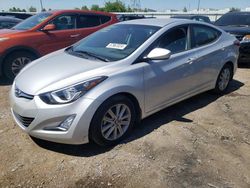 Vehiculos salvage en venta de Copart Elgin, IL: 2015 Hyundai Elantra SE