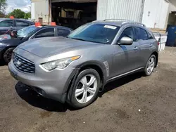 Salvage cars for sale at New Britain, CT auction: 2010 Infiniti FX35