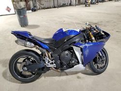 Salvage motorcycles for sale at Eldridge, IA auction: 2010 Yamaha YZFR1