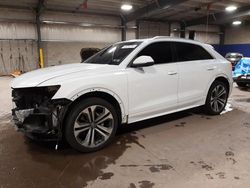 Salvage cars for sale at Chalfont, PA auction: 2019 Audi Q8 Prestige