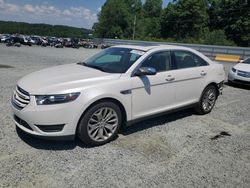 Salvage cars for sale at Concord, NC auction: 2015 Ford Taurus Limited