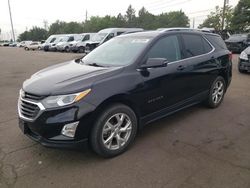 Salvage cars for sale at Denver, CO auction: 2018 Chevrolet Equinox LT