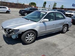 Salvage cars for sale at Wilmington, CA auction: 2002 Honda Accord EX