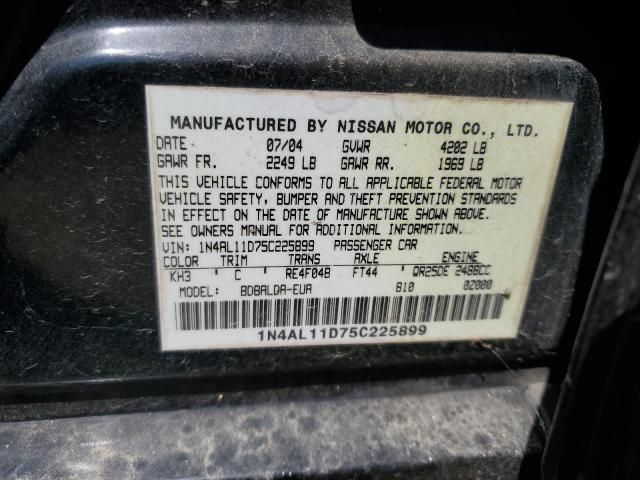 2005 Nissan Altima S