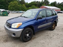 Salvage cars for sale at Mendon, MA auction: 2005 Toyota Rav4