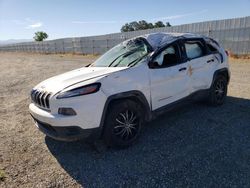 Salvage cars for sale from Copart Anderson, CA: 2014 Jeep Cherokee Sport