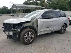 Nissan salvage cars for sale: 2017 Nissan Pathfinder S