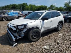 Salvage cars for sale at Pennsburg, PA auction: 2020 Toyota Rav4 LE